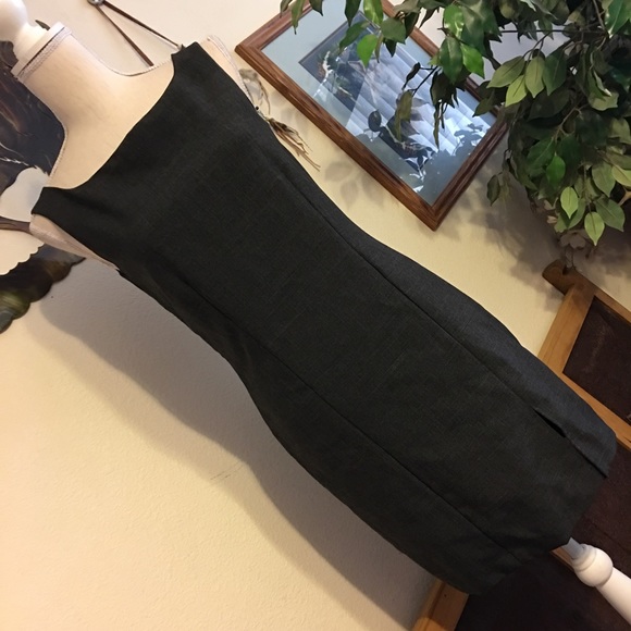 I.L.U. dark gray professional career dress 5 - Picture 3 of 8